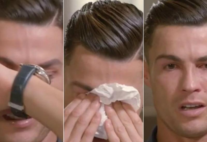 Cristiano Ronaldo - Ronaldo se slomio pred kamerama kad je pogledao snimke pokojnog oca
